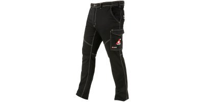 černé pracovní kalhoty STRETCH (vel. XS)