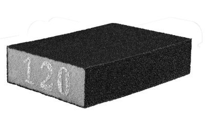 GRAPHITE - Brúsna huba 70 x 25 x 100mm K120