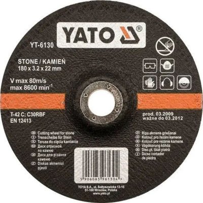 Yato - Kotúč rezný na kameň 115 x 22 x 1.5 mm