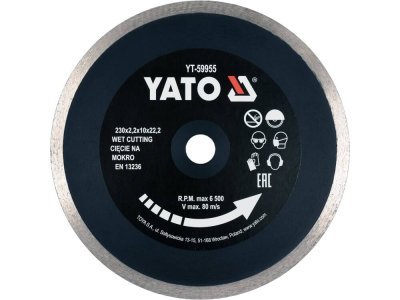Yato - Diamantový kotúč na keramiku 230 x 22.2mm