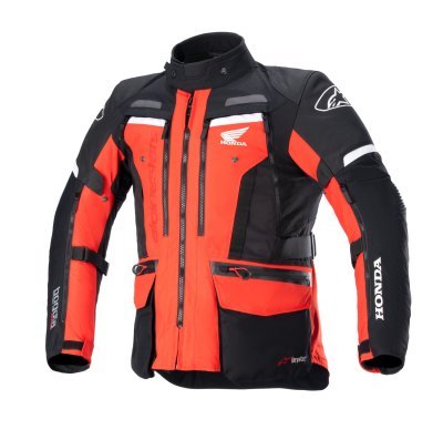 ALPINESTARS - Bunda BOGOTA PRO DRYSTAR HONDA kolekcia, (červená fluo/čierna, veľ. 4XL)