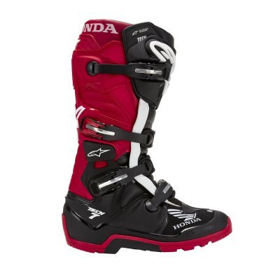 ALPINESTARS - Topánky TECH 7 Enduro DRYSTAR HONDA kolekcia, (čierna/červená, veľ. 40.5)