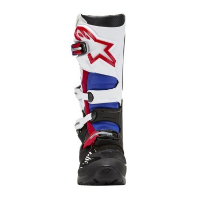 ALPINESTARS - Topánky TECH 7 Enduro DRYSTAR HONDA kolekcia, (čierna/biela/modrá/červená, veľ. 38)