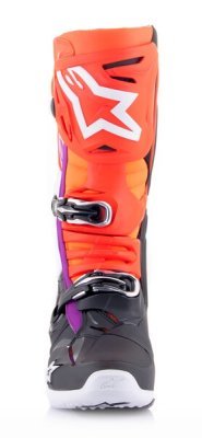 ALPINESTARS - Topánky TECH 10, (oranžová/žltá/fialová/biela/čierna, veľ. 45.5)