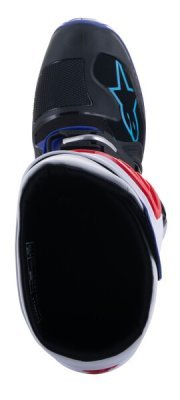 ALPINESTARS - Topánky TECH 7, (čierna/tmavo modrá/červená/biela, veľ. 39)