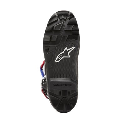 ALPINESTARS - Topánky TECH 7 Enduro DRYSTAR HONDA kolekcia, (čierna/biela/modrá/červená, veľ. 40.5)