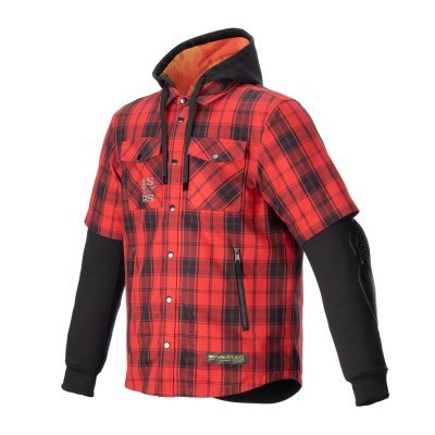 ALPINESTARS - košeľa MO.ST.EQ TARTAN, (červená/čierna, veľ. 3XL)