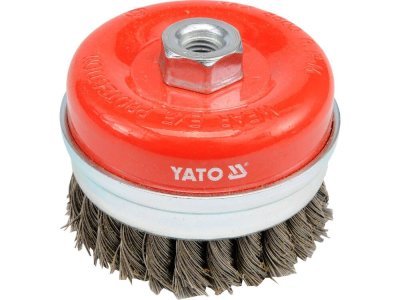Yato - Kefa drôtená čelná M14 x 100mm