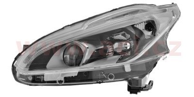 přední světlo H7+H7+LED L