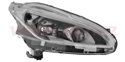 přední světlo H7+H7+LED P