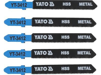 Yato - List pílový do priamočiarej píly na kov 75mm 5ks