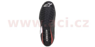 ALPINESTARS - Topánky FASTER 3 RIDEKNIT, (čierne/biele/červené, veľ. 43)