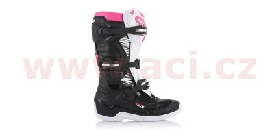 ALPINESTARS - Topánky STELLA Tech 3, (čierne/biele/růžové, veľ. 39)