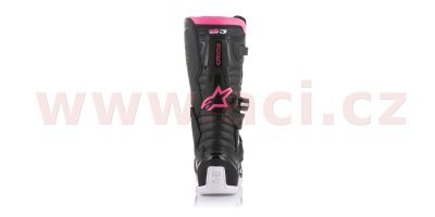 ALPINESTARS - Topánky STELLA Tech 3, (čierne/biele/růžové, veľ. 39)