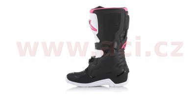 ALPINESTARS - Topánky STELLA Tech 3, (čierne/biele/růžové, veľ. 39)