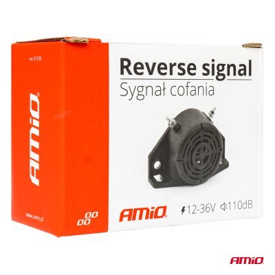 AMiO - Signalizácia cúvania 12-36V 110 dB