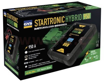 kondenzátorový startovací zdroj 12 V, GYS STARTRONIC HYBRID 950
