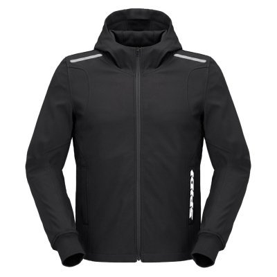 FLY RACING - Bunda HOODIE ARMOR LIGHT, (čierna, veľ. 2XL)