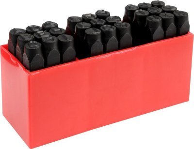 Yato - Razidlá písmenkové AZ 8mm 27ks