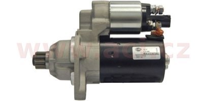 startér 12 V| 1,1 kW| 10 zubů HELLA (nový díl, bez zálohy)