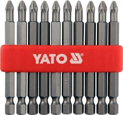 Yato - Bity súprava PH2 x 75, 10ks