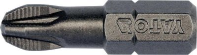Yato - Bit krížový 1/4" x 25mm, PZ3, 10ks