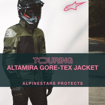 ALPINESTARS - Bunda ALTAMIRA GORE-TEX, (zelená/military zelená, veľ. M)
