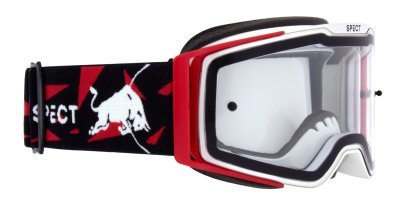 REDBULL SPECT - okuliare TORP, (biele/červené, číre plexi)