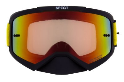 REDBULL SPECT - okuliare EVAN, (čierne matné, plexi červené zrkadlové)