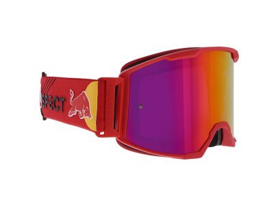 REDBULL SPECT - okuliare STRIVE, (červené matné, plexi fialové zrkadlové)