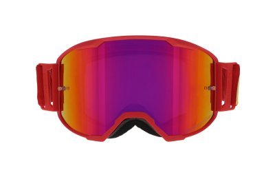 REDBULL SPECT - okuliare STRIVE, (červené matné, plexi fialové zrkadlové)