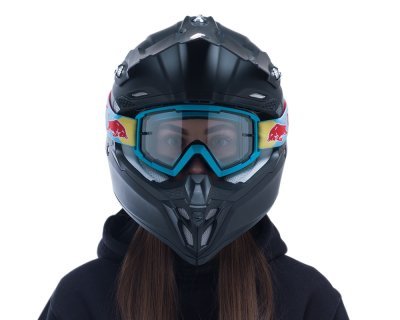 REDBULL SPECT - okuliare WHIP, (neón modré, plexi číre)