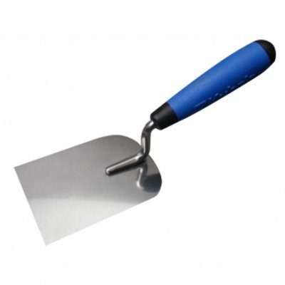 STAVTOOL - Lyžica štukatérska nerez 80mm softgrip