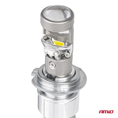 AMiO - LED žiarovky hlavného svietenia H7 FLEX+ Lens Series