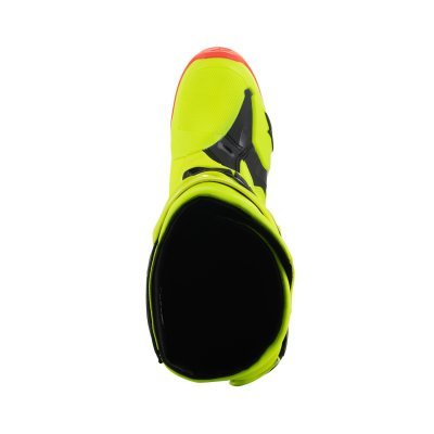 ALPINESTARS - Topánky TECH 10, (žltá fluo/čierna/červená fluo, veľ. 47)