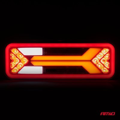 AMiO - Svetlo zadné združené LED dynamické PRAVÉ RCL-09-R