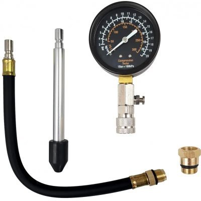ROOKS OK-02.4000 Tester kompresného tlaku benzínových motorov, 0–20 bar