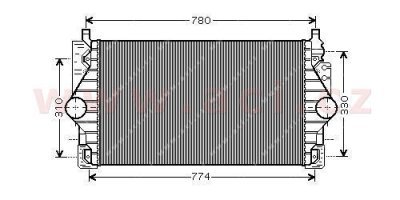 4/01-4/03 intercooler 2.5TDi (±AC) [692*415*34]