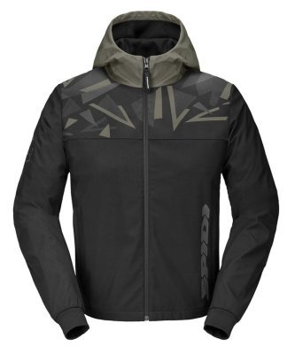 FLY RACING - Bunda HOODIE EVO SPORT, (čierna/military green, veľ. 3XL)