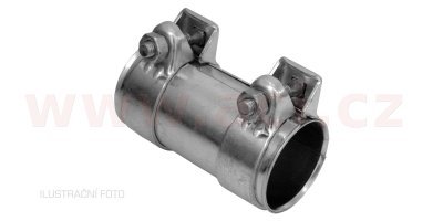 trubková spojka průměr 55-59,5mm, délka 125mm (pro trubky s vnějším pr. 55 mm)