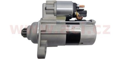 startér 12 V| 1,7 kW| 12 zubů HELLA (nový díl, bez zálohy)