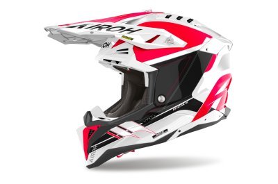 AIROH - prilba AVIATOR 3 Saber, (lesklá červená, veľ. XL)