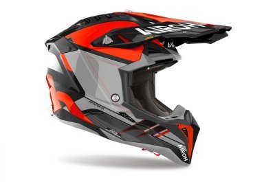AIROH - prilba AVIATOR 3 Saber, (lesklá oranžová, veľ. 2XL)