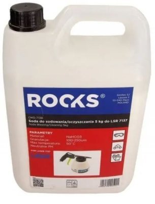 ROOKS OKG-7138 Sóda na tryskanie a čistenie pre LSR 7137, 5 kg