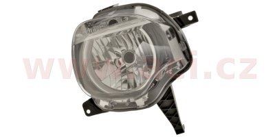 přední světlo H4+PY21W (el. ovládané bez motorku) s blikačem P