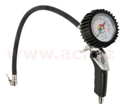 plnič pneu 0.8 mPa s manometrem 1-12 bar YATO