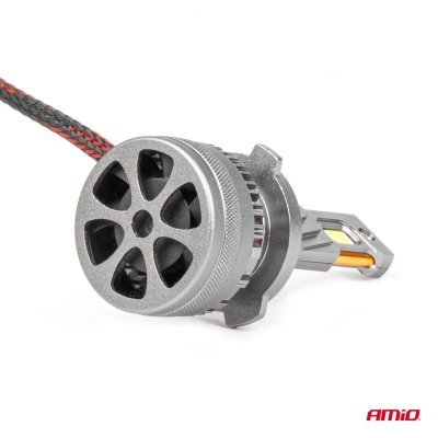 AMiO - LED žiarovky hlavného svietenia HB3 9005/HIR1 9011/H10 HP séria Full Canbus