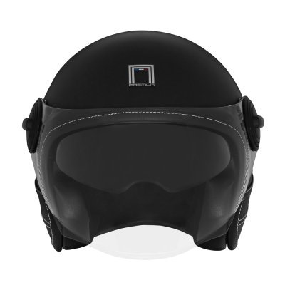NOX PREMIUM - prilba HERITAGE, (čierna koža, veľ. L)