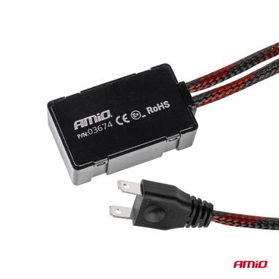 AMiO - LED žiarovky hlavného svietenia H7/H18 HP séria Full Canbus