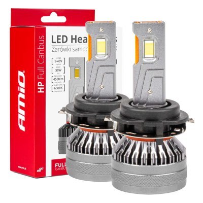 AMiO - LED žiarovky hlavného svietenia H7-6 HP séria Full Canbus